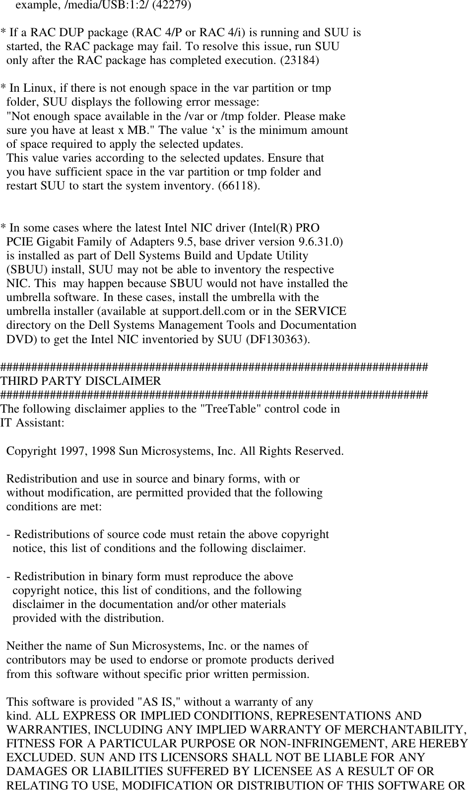 Page 6 of 7 - Dell Dell-Server-Update-Utility-Version-2-0-0-Owners-Manual- Server Update Utility Version 2.0.0 Readme  Dell-server-update-utility-version-2-0-0-owners-manual