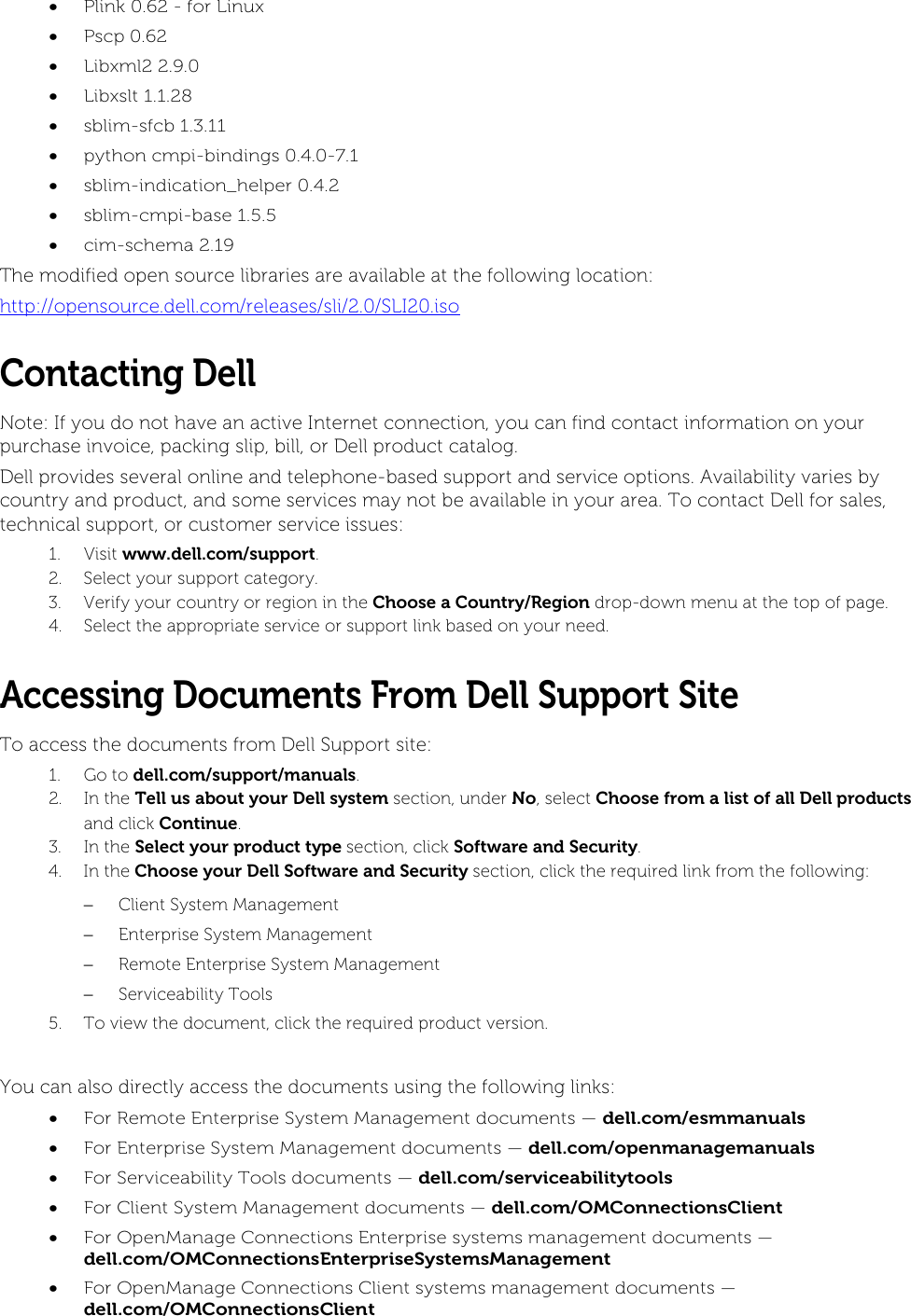 Page 5 of 6 - Dell Dell-Support-Live-Image-Version-2-0-Owners-Manual- Support Live Image Version 2.0 Release Notes  Dell-support-live-image-version-2-0-owners-manual