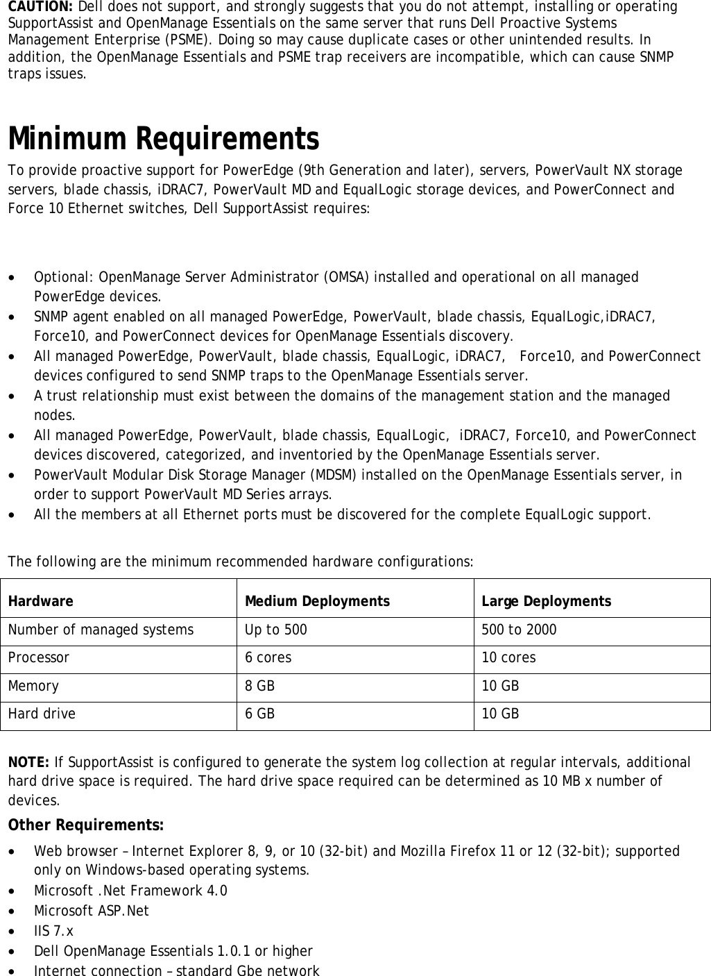 Page 7 of 9 - Dell Dell-Supportassist-Plugin-For-Openmanage-Essentials-Version-1-1-1-Owners-Manual- SupportAssist Plugin For OpenManage Essentials Version 1.1.1 Readme  Dell-supportassist-plugin-for-openmanage-essentials-version-1-1-1-owners-manual