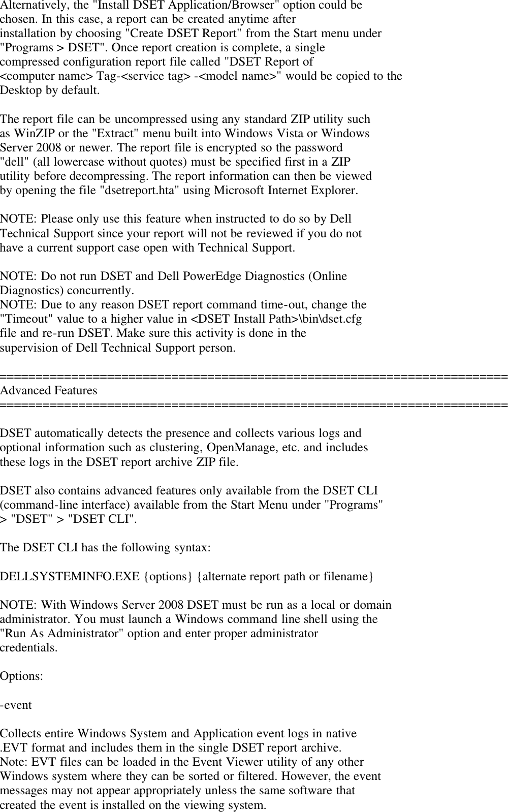 Page 3 of 7 - Dell Dell-System-E-Support-Tool-Version-2-2-Owners-Manual- System E-Support Tool Version 2.2 Readme  Dell-system-e-support-tool-version-2-2-owners-manual