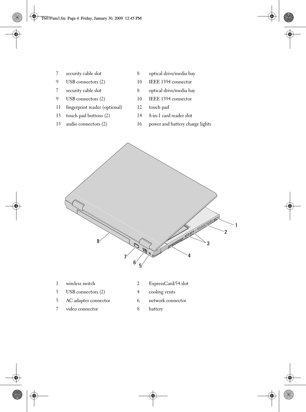 Page 4 of 12 - Dell Dell-Vostro-1710-Quick-Start-Guide- Vostro 1710 Setup And Features Information  Dell-vostro-1710-quick-start-guide