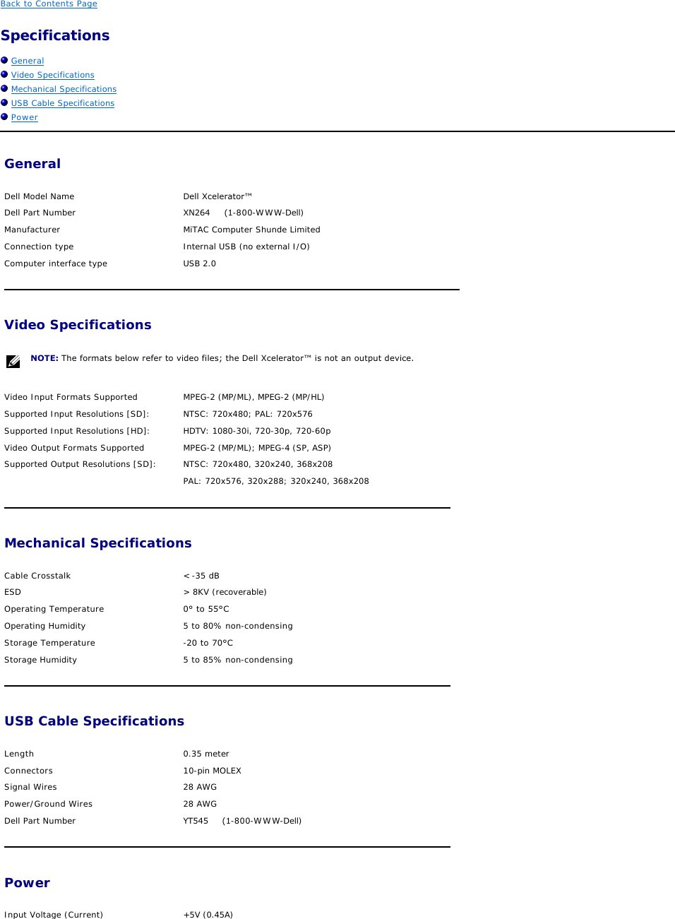 Page 8 of 11 - Dell Dell-Xps-420-Owners-Manual- Contents  Dell-xps-420-owners-manual