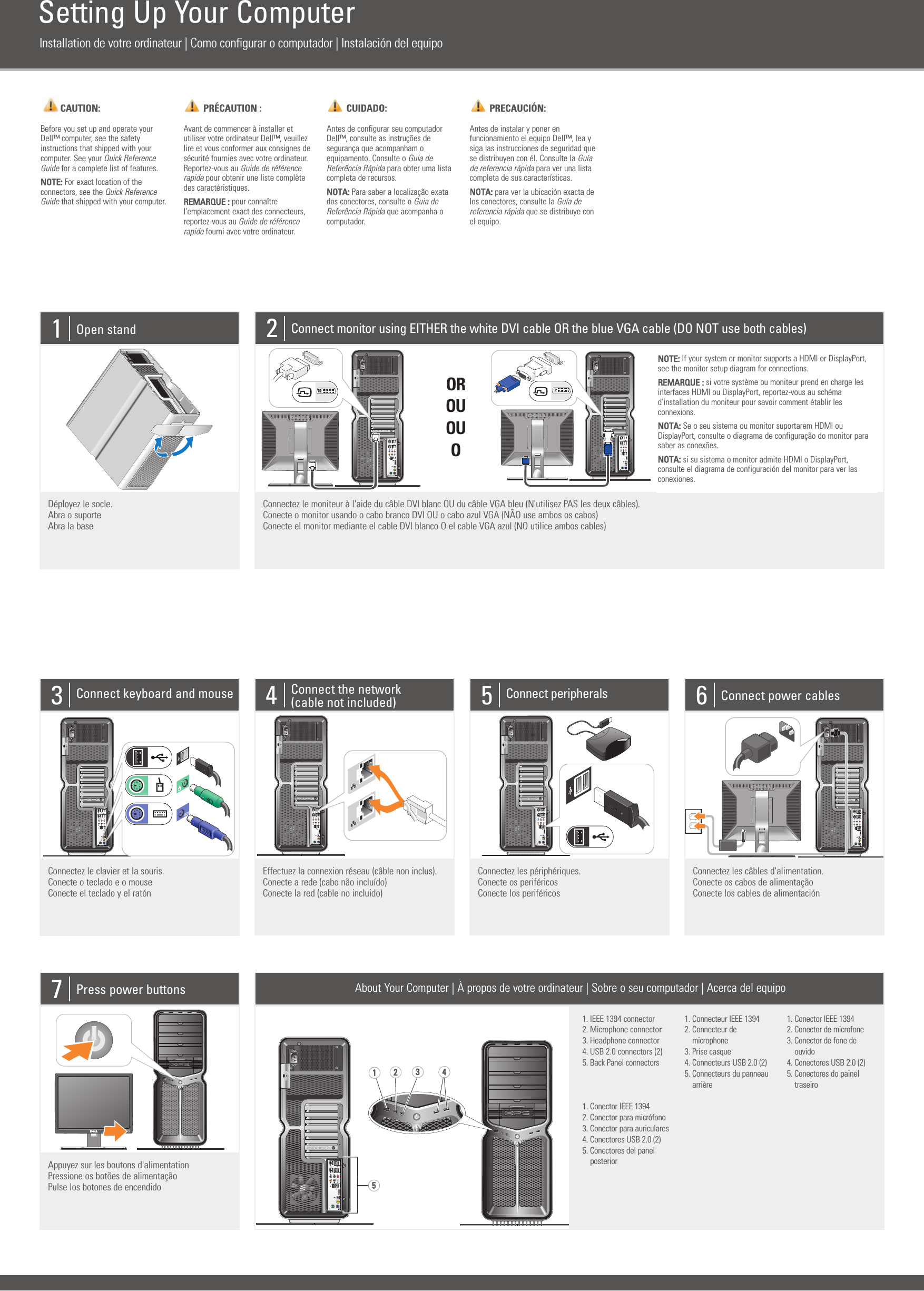 Page 1 of 2 - Dell Dell-Xps-730-Setup-Diagram- XPS 730 Setup Diagram  Dell-xps-730-setup-diagram