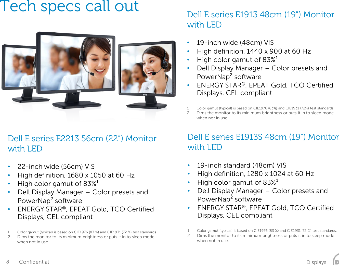 Page 8 of 12 - Dell E1913 Presentation  Standard 4 User Manual To The 5a10c662-e5ab-4034-9feb-30d7f1eadcfa