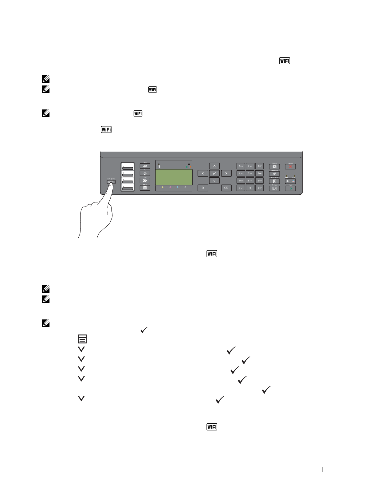 dell e525w wireless setup scanner