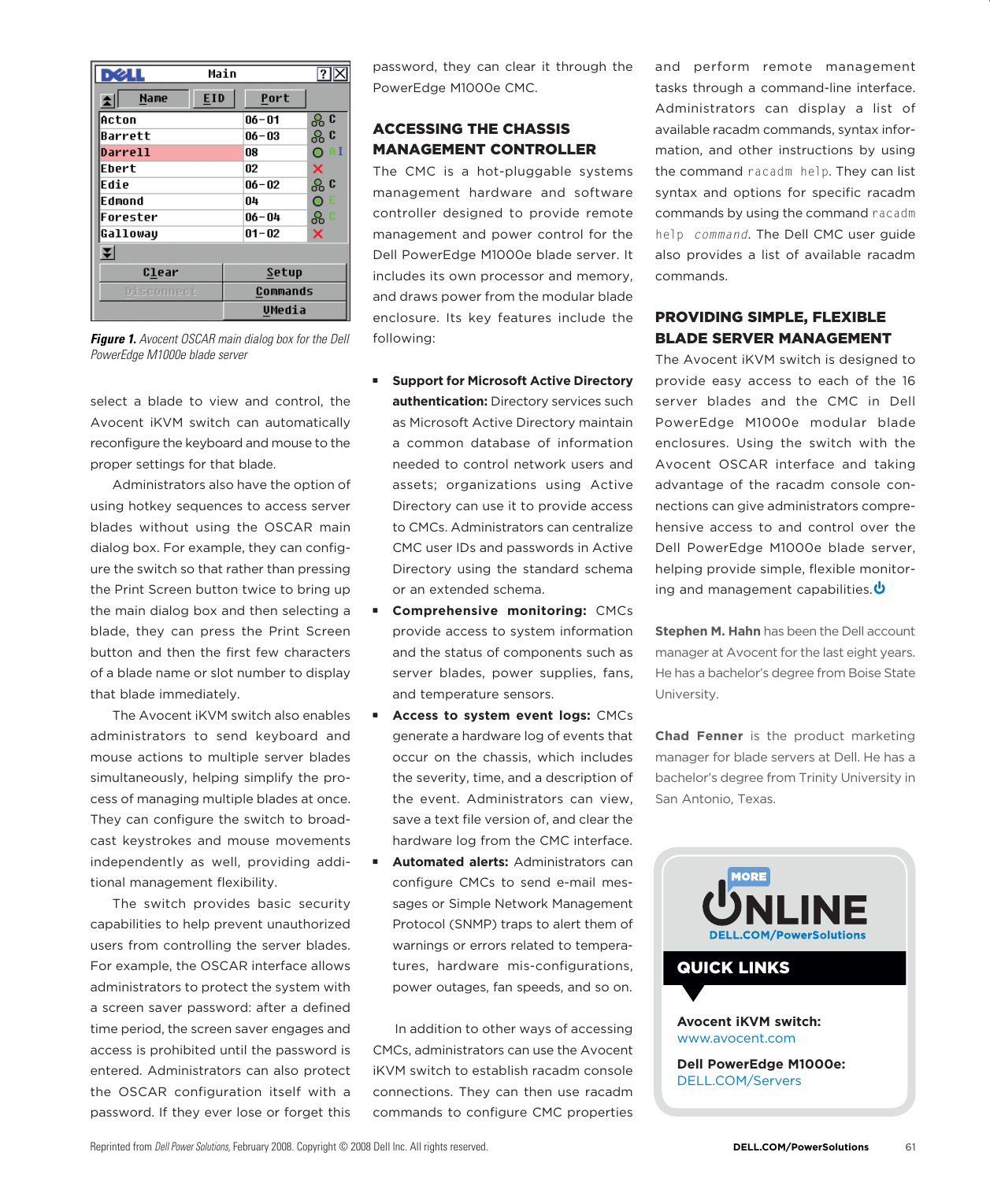 Page 2 of 2 - Dell M1000E User Manual  To The C9492d57-a96d-41c4-aaae-576c8bea6701