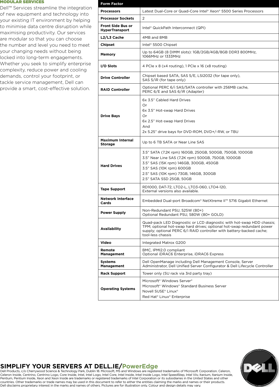 Page 2 of 2 - Dell T410 User Manual  To The 8a7f4bad-72c4-4922-afd9-4603524653e2