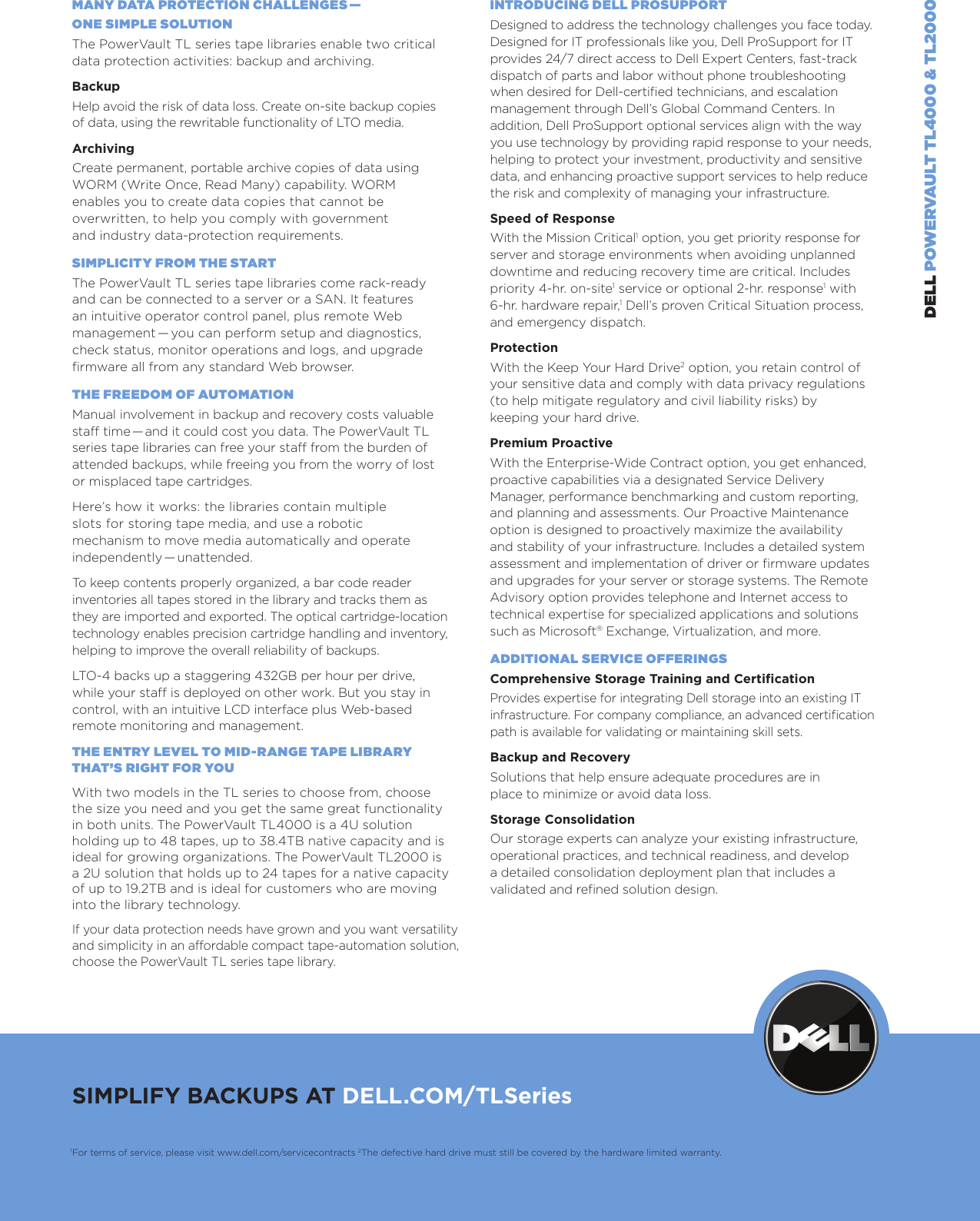 Page 4 of 4 - Dell TL2000 User Manual  To The 2b2d145e-8853-4eeb-9cfb-5a7f28b88978