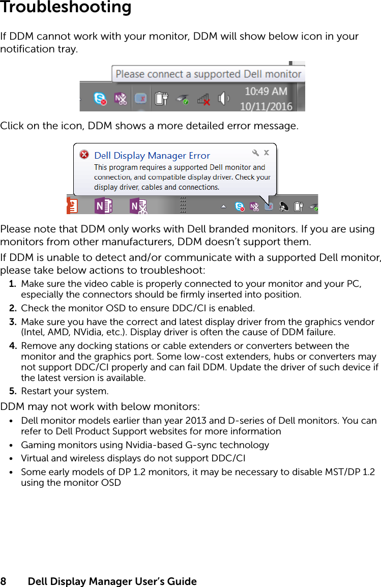 Page 8 of 9 - Dell Dell-e2318h-monitor E2318H Display Manager User’s Guide User Manual - User's Guide2 En-us
