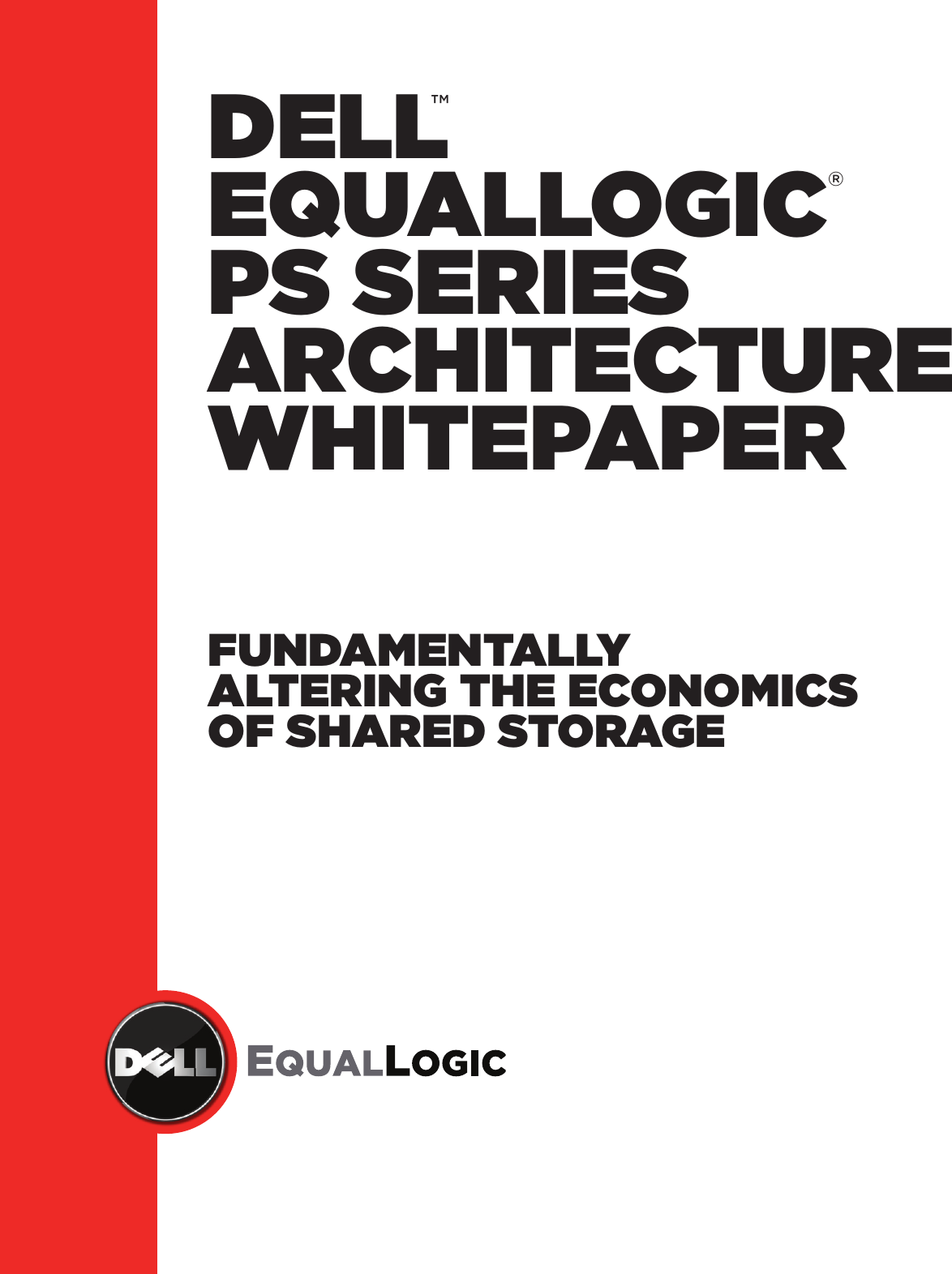 Page 1 of 9 - Dell  If Not Then Equallogic Architecture