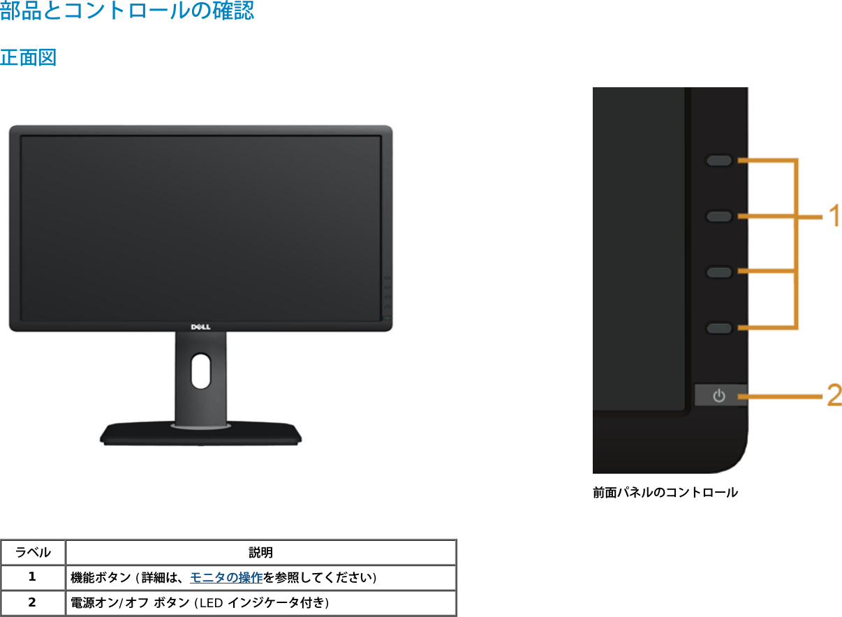 Dell P1913s Monitor ユーザーズガイド User Manual Display Manager User S Guide2 Ja Jp
