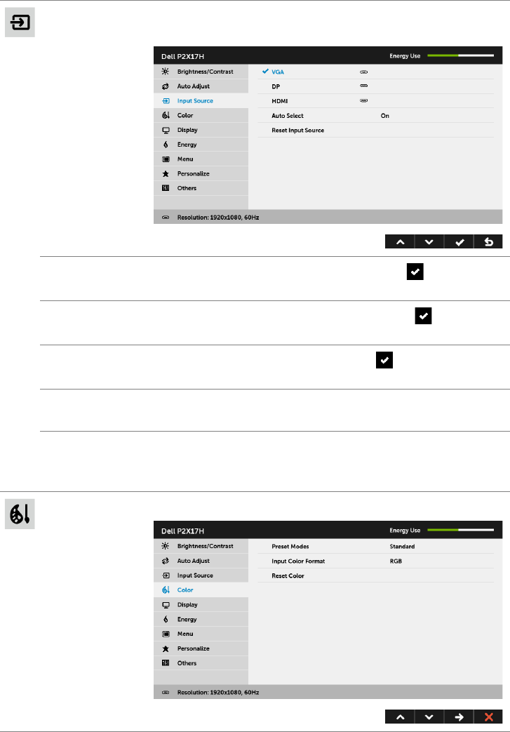 Dell P2317h Monitor ค ม อผ ใช User Manual User S Guide Th