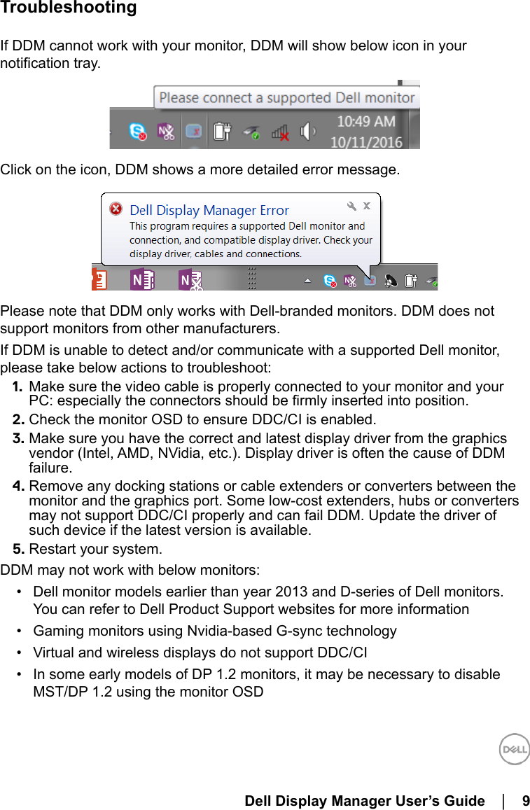 Page 9 of 10 - Dell Dell-p3418hw-monitor P3418HW Display Manager User’s Guide User Manual User's Guide2 En-us