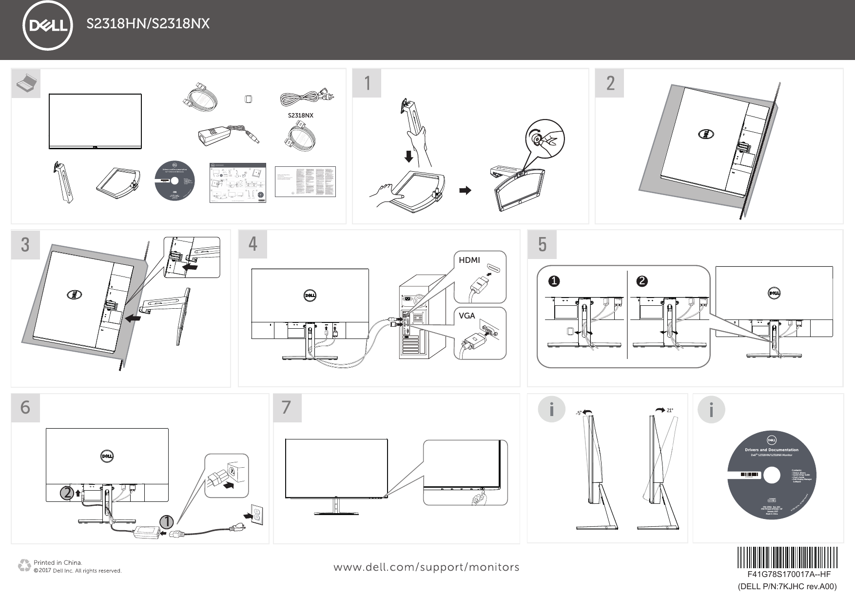 Dell s2318hn monitor S2318HN/S2318NX 
