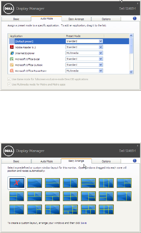 Easy display manager