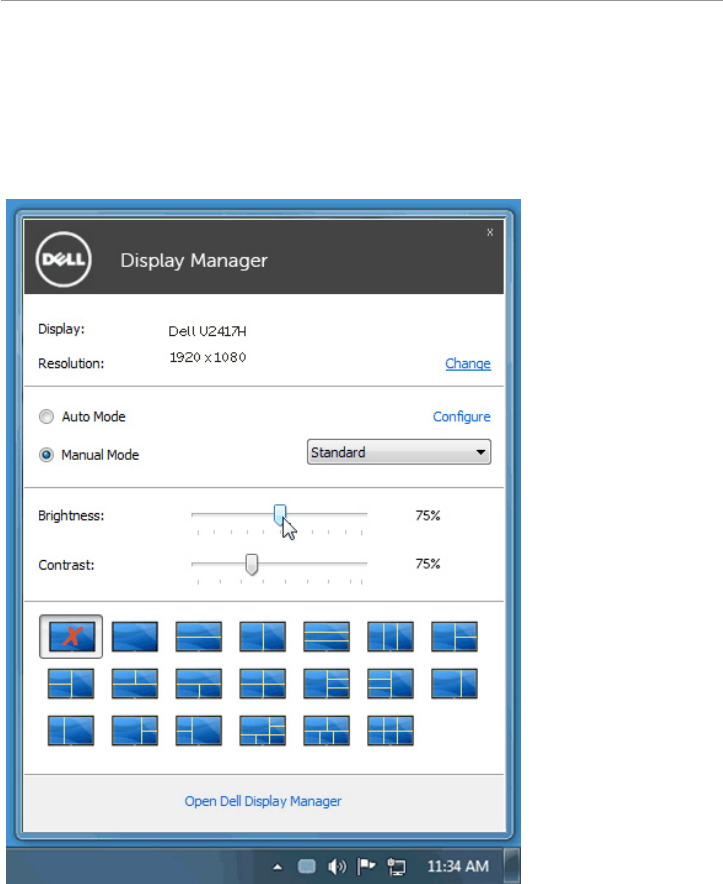 Dell display manager не видит монитор