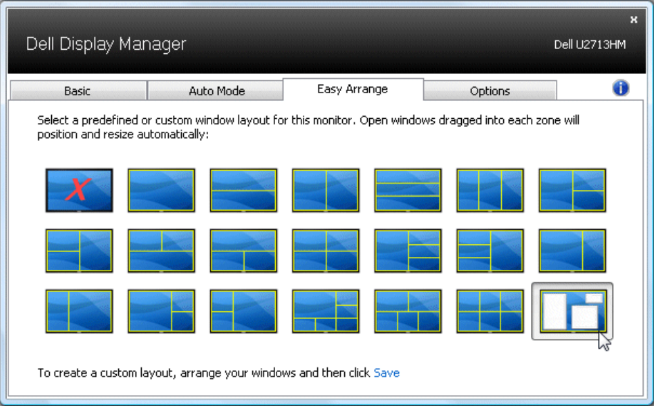 Page 8 of 10 - Dell Dell-u2713hm คู่มือผู้ใช้ Display Manager User Manual U2713HM Monitor User's Guide2 Th-th