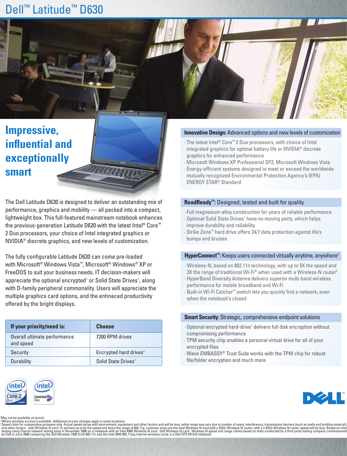 Page 1 of 2 - Dell  If Not Then Spec Latit D630 En