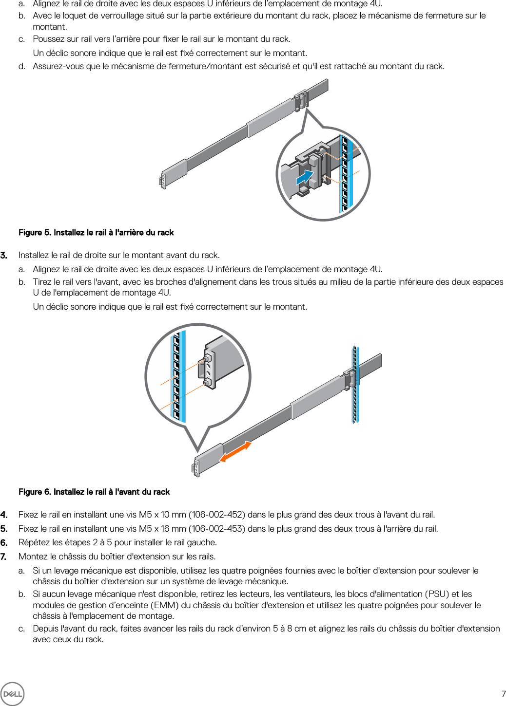 Page 7 of 11 - Dell Storage-sc460 Boîtier D'extension SC460 Guide De Mise En Route User Manual S SupplÃ©mentaires - BoÃ®tier Setup Fr-fr