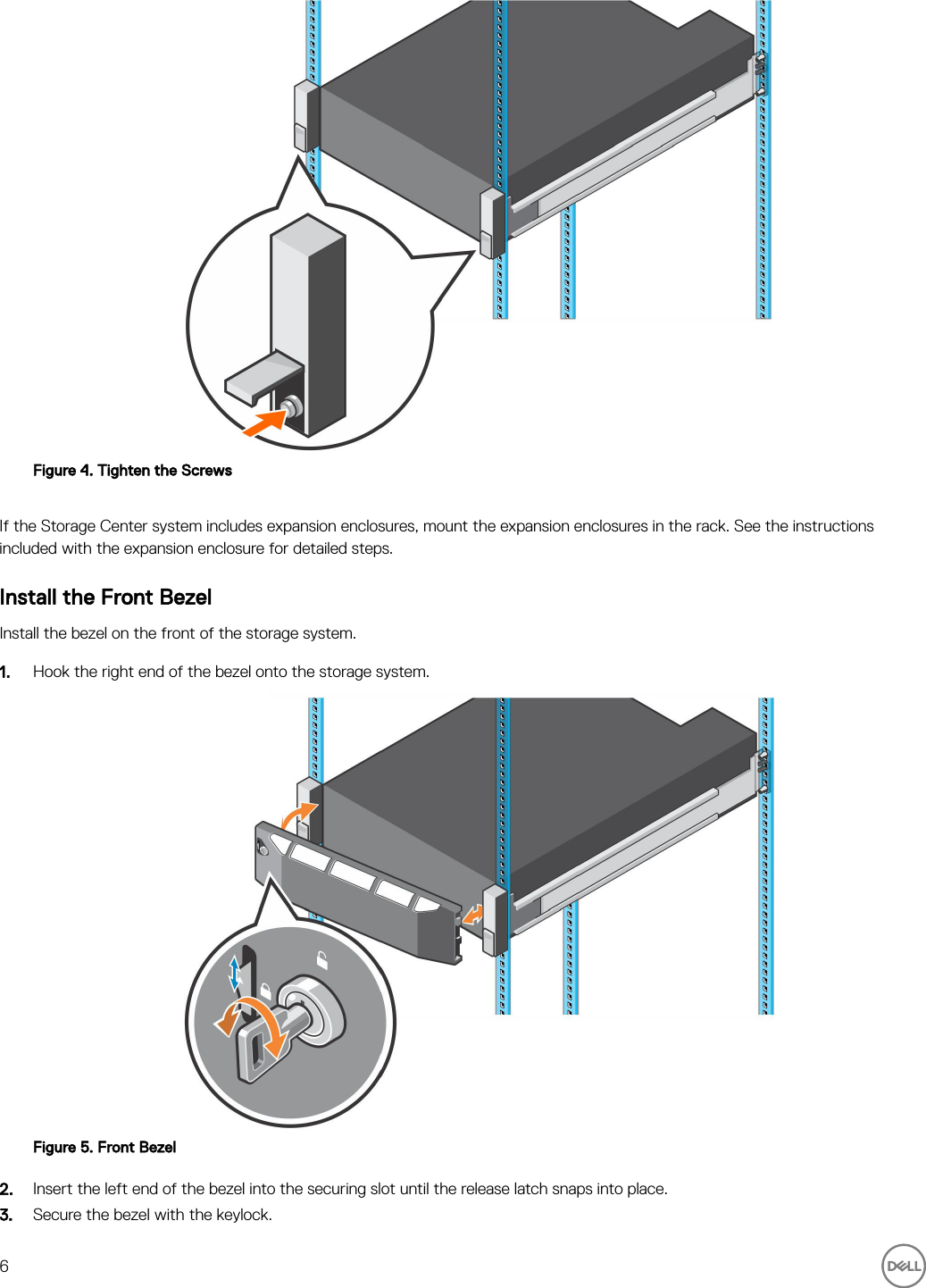 Page 6 of 10 - Dell Storage-scv3000 SCv3000 And SCv3020 Storage System Getting Started Guide User Manual  - Setup En-us