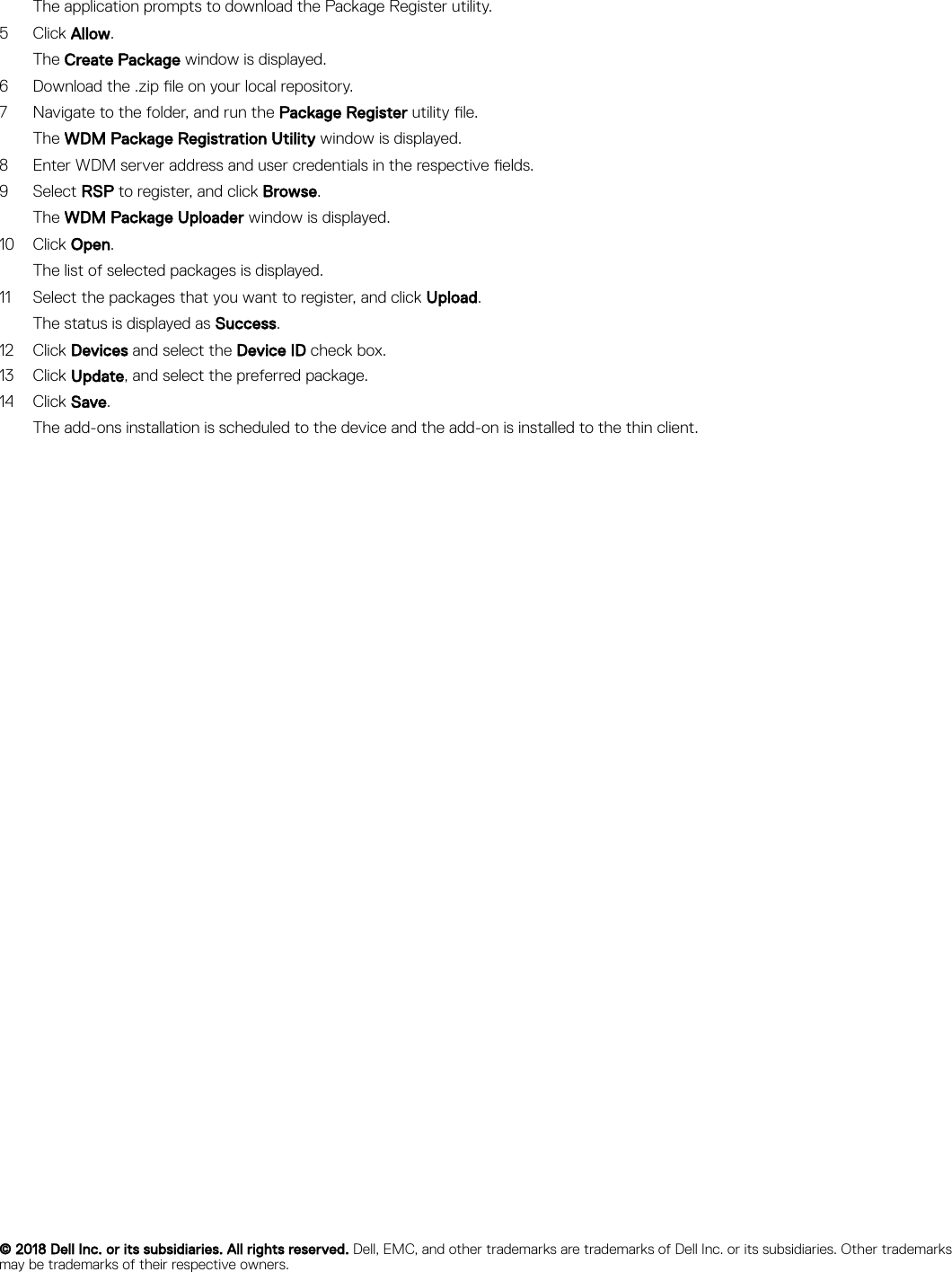 Page 5 of 5 - Dell Wyse-5060-thin-client Security Update Add-on For Meltdown And Spectre Vulnerabilities ThinLinux 1.0.7 1.0.7.1 Release Notes User Manual  - Thin Linux Release-notes13 En-us