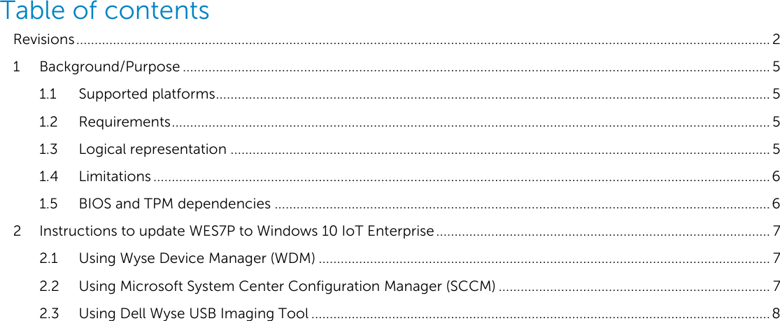 Page 4 of 8 - Dell Wyse-7040-thin-client How To Update From Wyse Enhanced Windows Embedded Standard 7 P 10 IoT Enterprise User Manual  - Io T Enterpris White Papers En-us