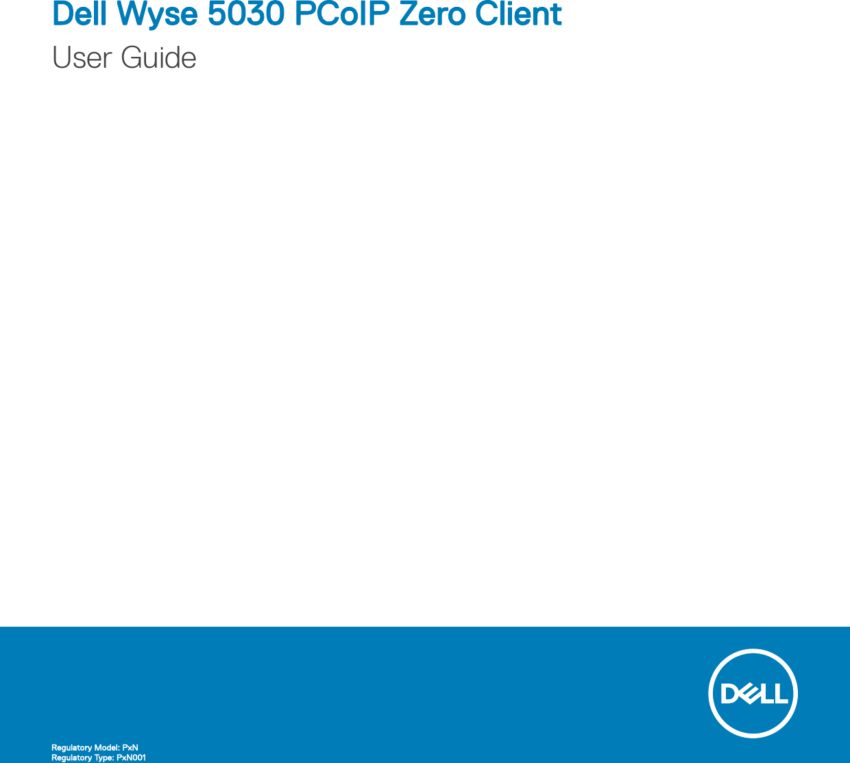 Page 1 of 12 - Dell Wyse-p25 Wyse 5030 PCoIP Zero Client User Guide Manual PCo IP Users-guide En-us