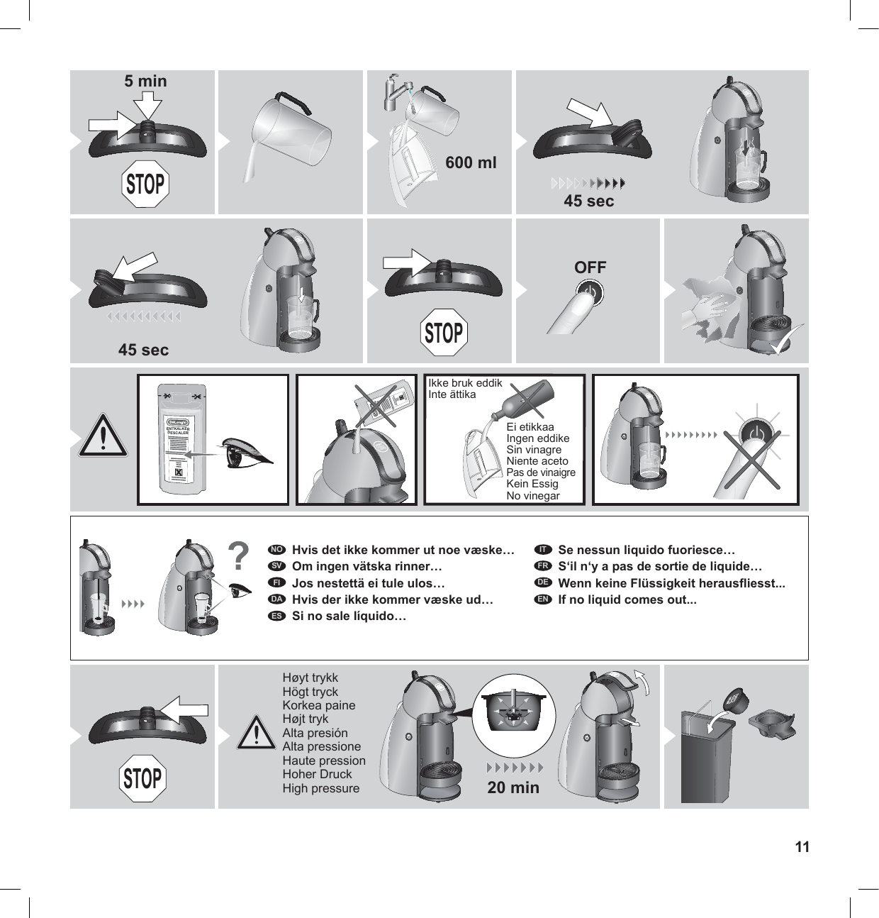 Page 5 of 6 - Delonghi Delonghi-A1-Edg200-Owner-S-Manual NDG_MINI_EU_UM_Delonghi_print_1