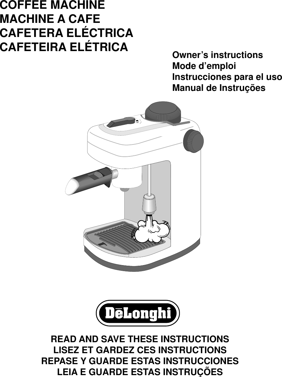 Delonghi Bar6 Users Manual Bar 6 U GB