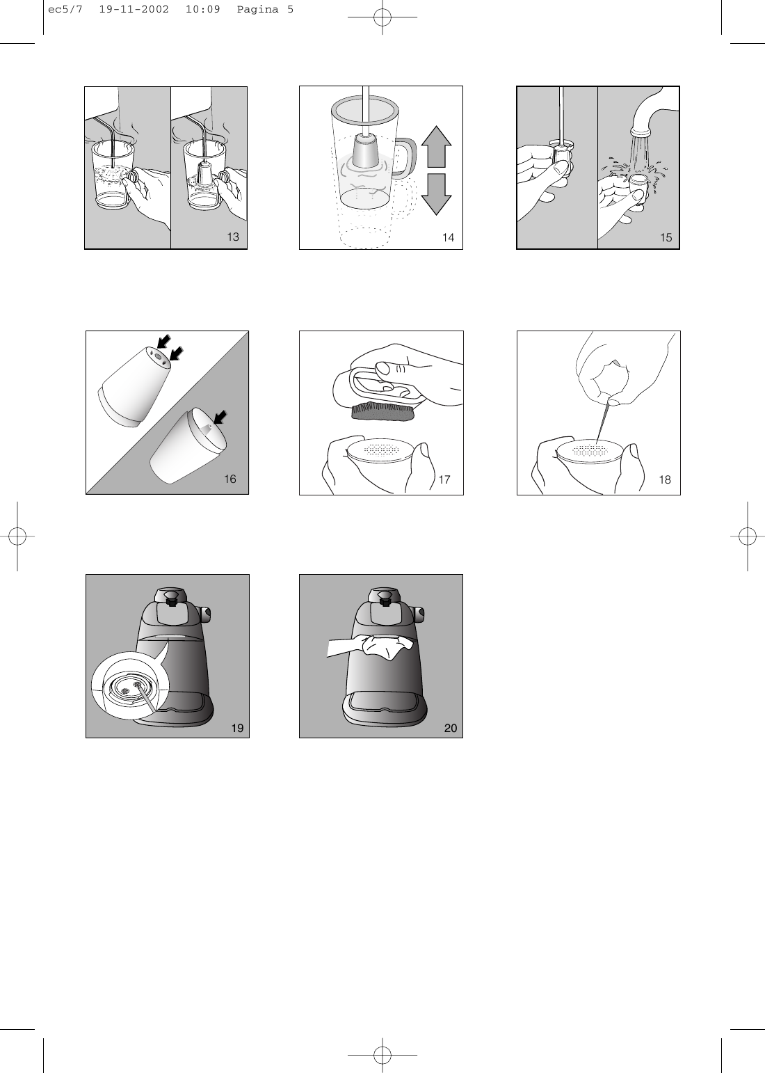 Page 5 of 11 - Delonghi Delonghi-Coffee-Maker-Ec5-Users-Manual- Ec5/7  Delonghi-coffee-maker-ec5-users-manual