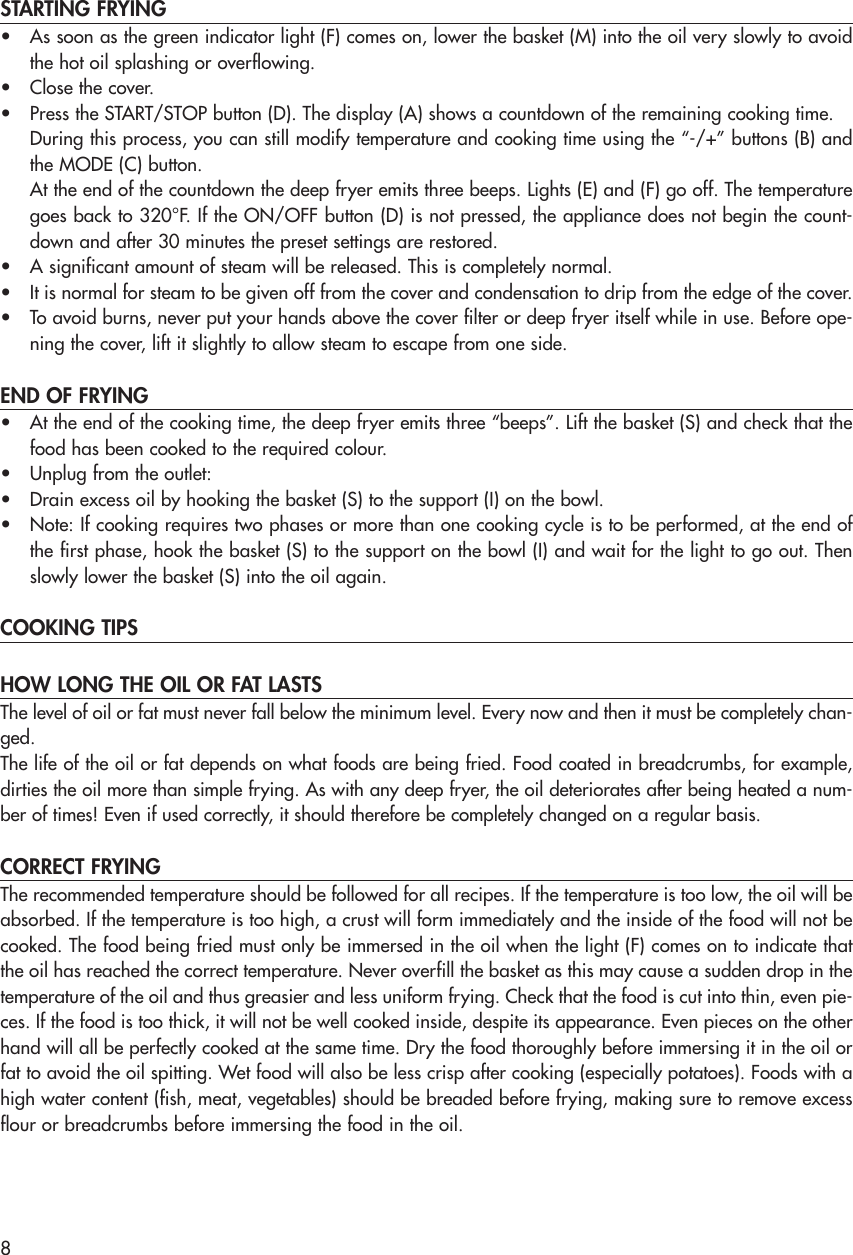 Page 8 of 11 - Delonghi Delonghi-D14527Dz-Users-Manual- A2-419IDL  Delonghi-d14527dz-users-manual