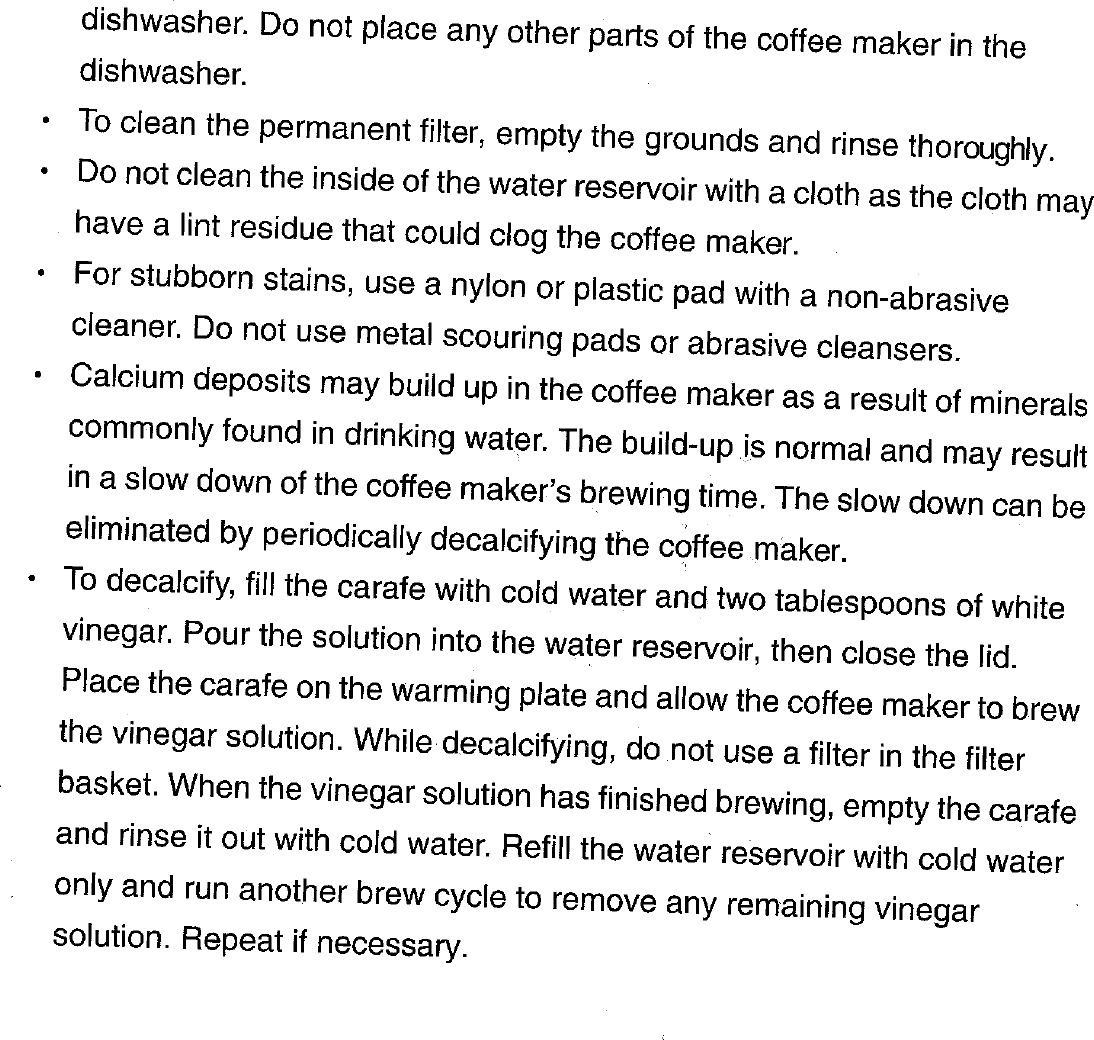 Page 11 of 12 - Delonghi Delonghi-Dc76T-Users-Manual-  Presentation Delonghi-dc76t-users-manual