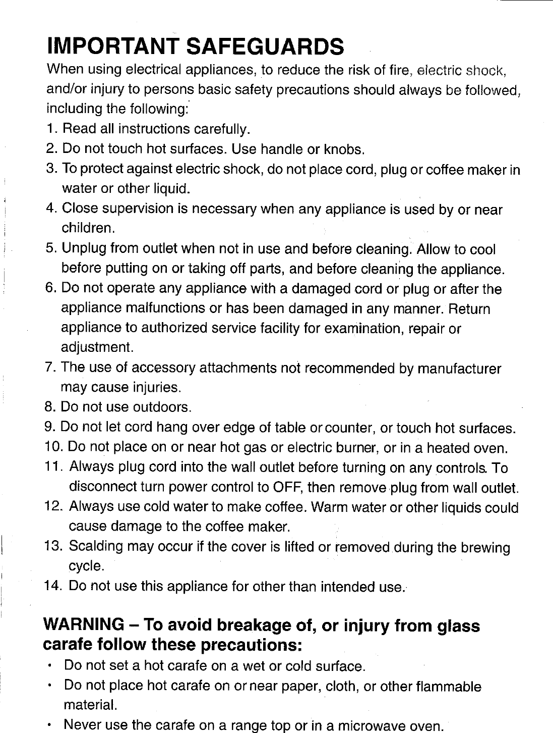 Page 2 of 12 - Delonghi Delonghi-Dc76T-Users-Manual-  Presentation Delonghi-dc76t-users-manual