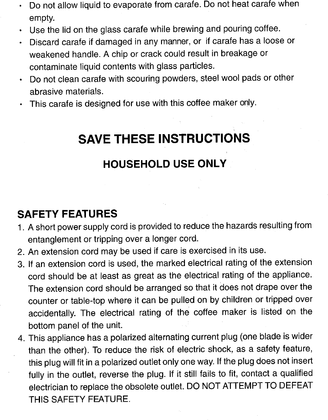 Page 3 of 12 - Delonghi Delonghi-Dc76T-Users-Manual-  Presentation Delonghi-dc76t-users-manual
