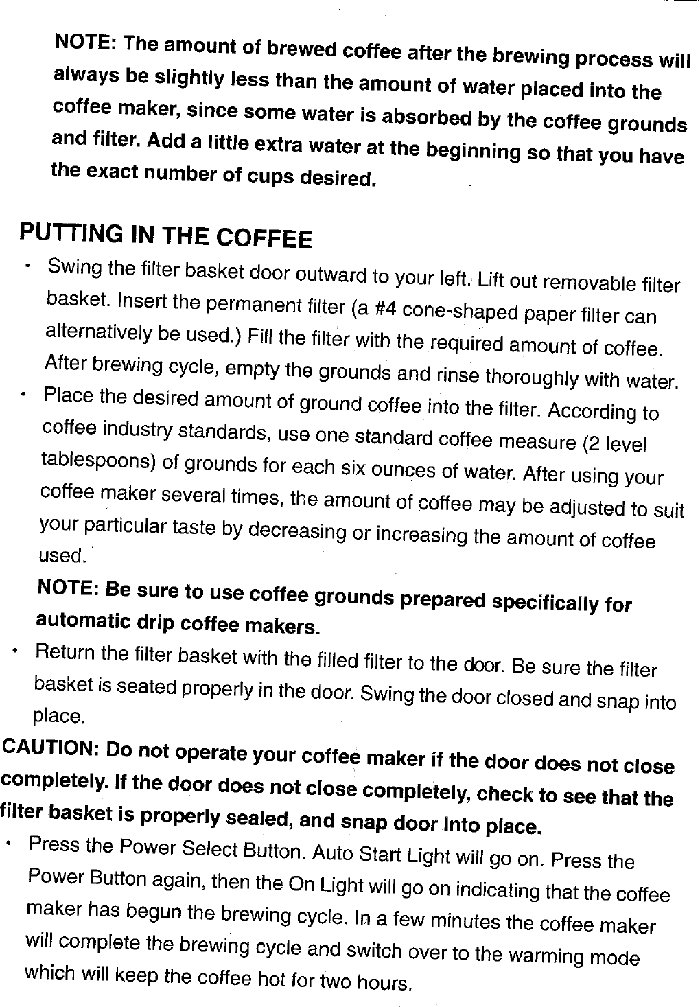 Page 9 of 12 - Delonghi Delonghi-Dc76T-Users-Manual-  Presentation Delonghi-dc76t-users-manual