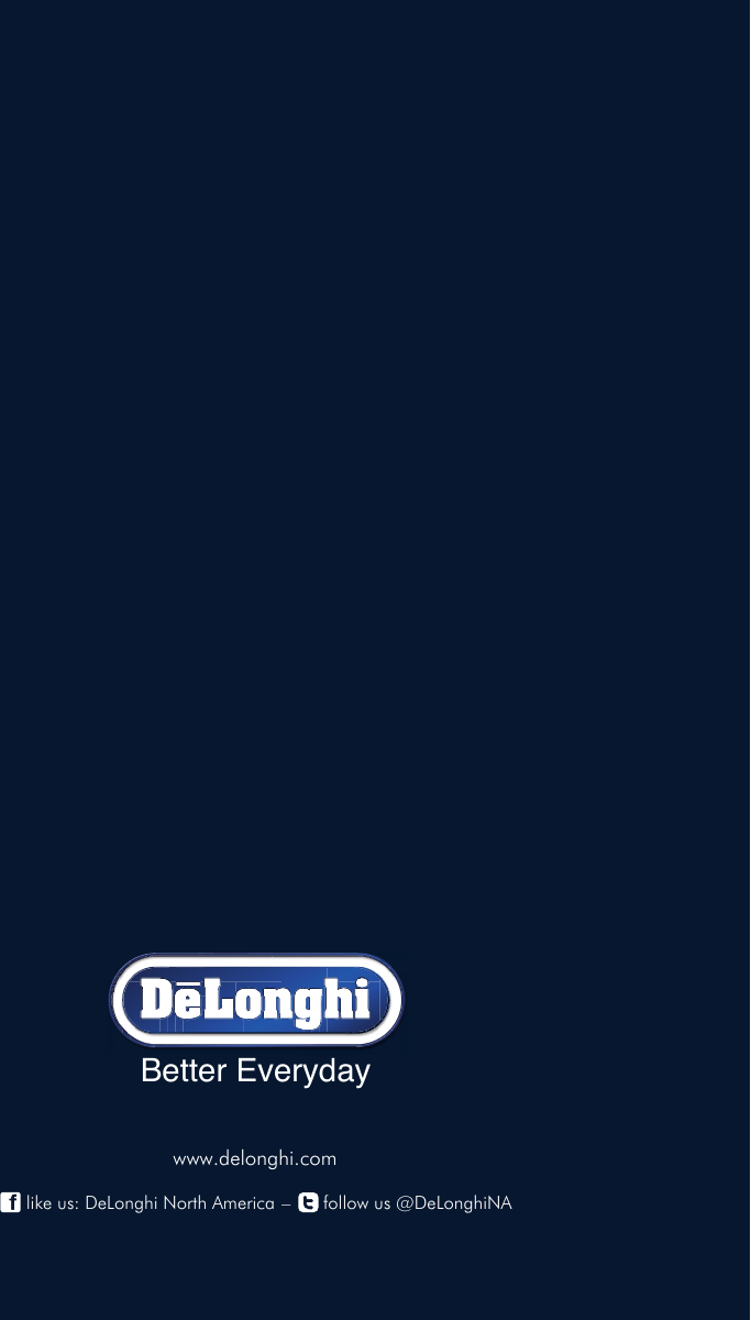 Page 9 of 9 - Delonghi Delonghi-Dedica-Ec-680-Getting-Started-Guide-  Delonghi-dedica-ec-680-getting-started-guide