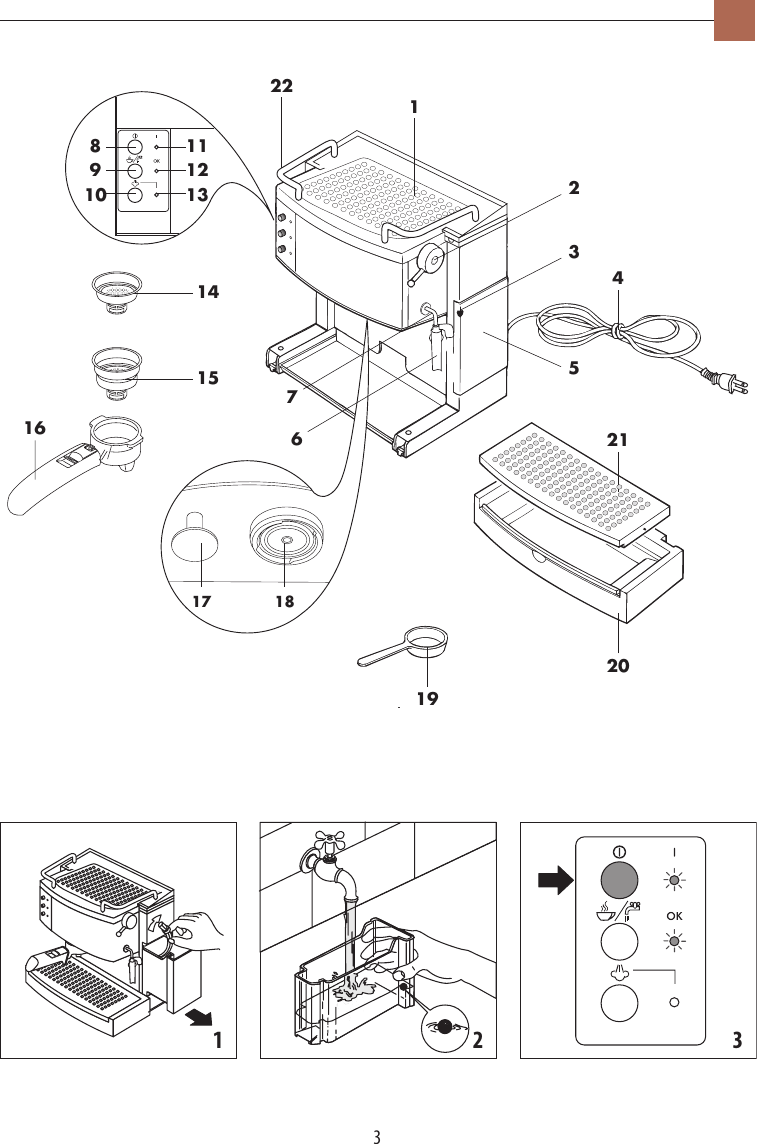 Page 4 of 6 - Delonghi Delonghi-Ec-702-Instruction-Manual-Introduction-  Delonghi-ec-702-instruction-manual-introduction