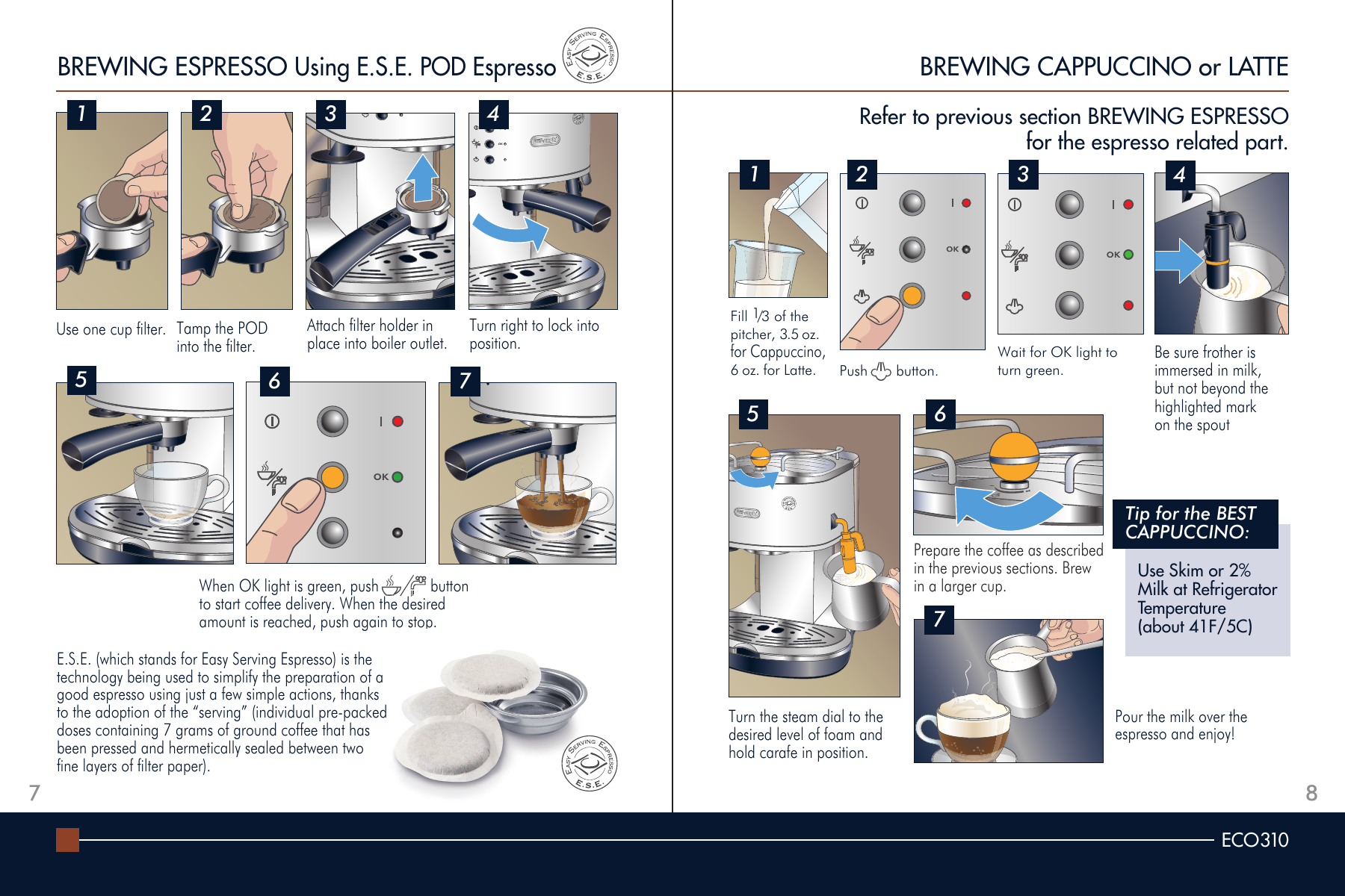 Page 5 of 11 - Delonghi Delonghi-Eco-310-Bk-Getting-Started-Guide-  Delonghi-eco-310-bk-getting-started-guide