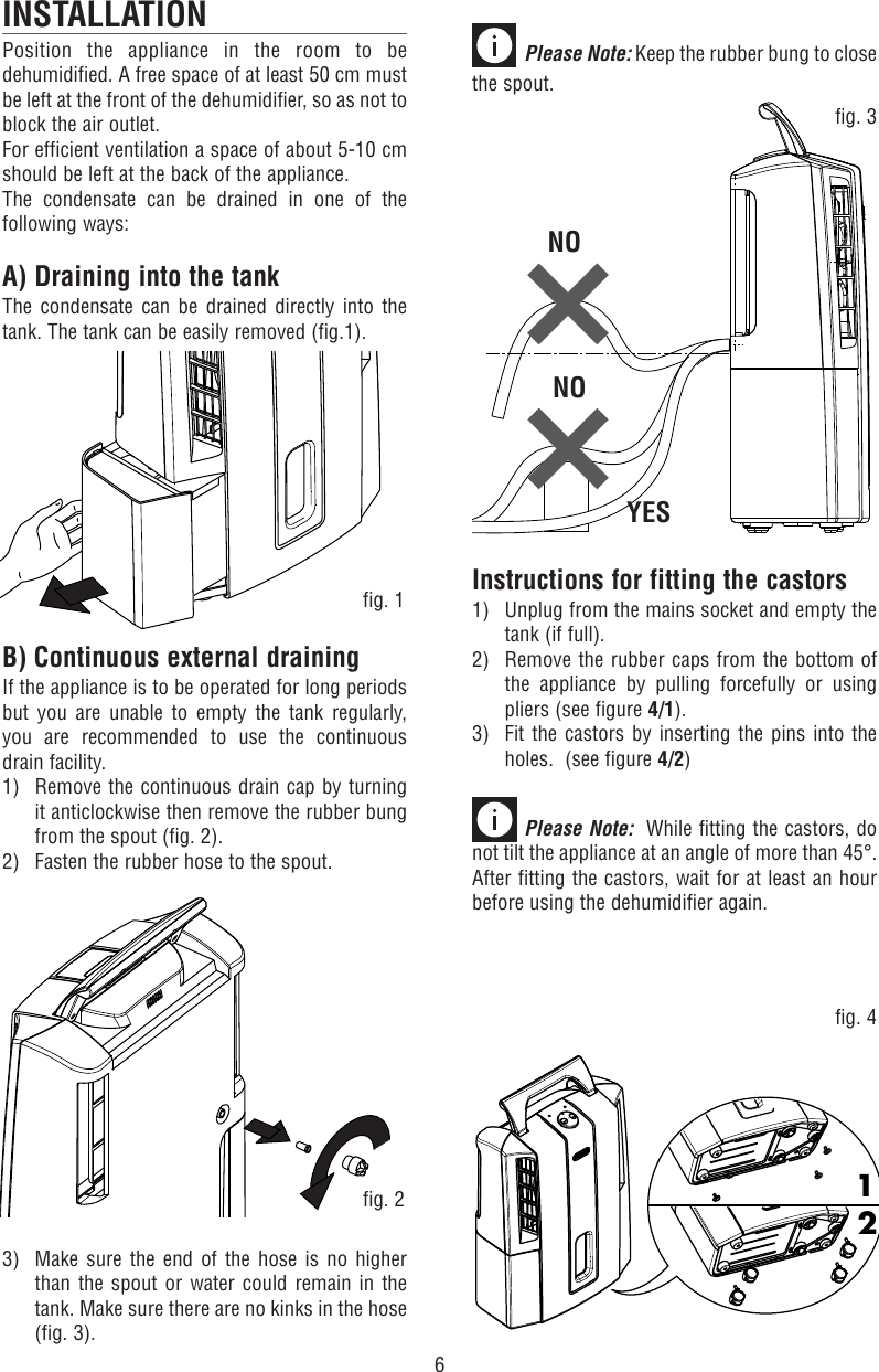 Page 6 of 10 - Delonghi Delonghi-Gb-5714810131-Owner-S-Manual GB-5714810131/01