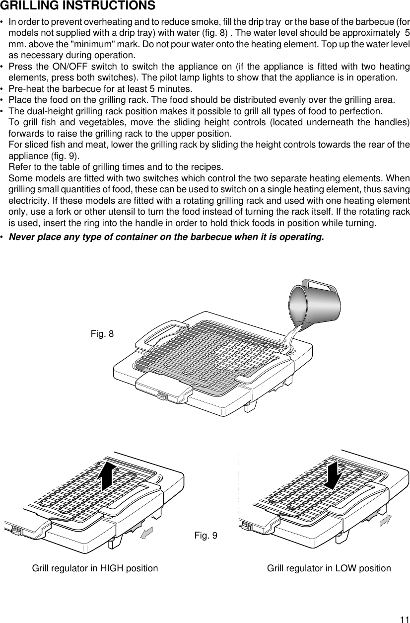 Page 3 of 5 - Delonghi Delonghi-Gb-5726100200-Owner-S-Manual BBQ -GB