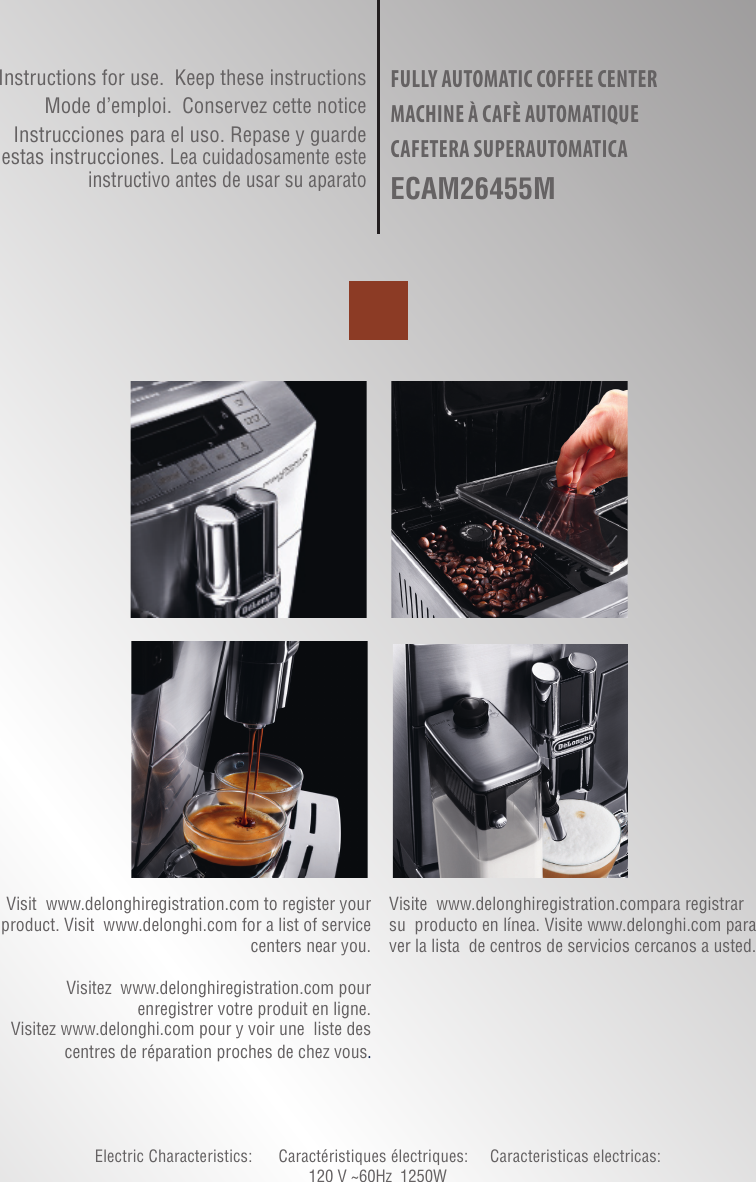 Mode Demploi Delonghi Prima Donna S