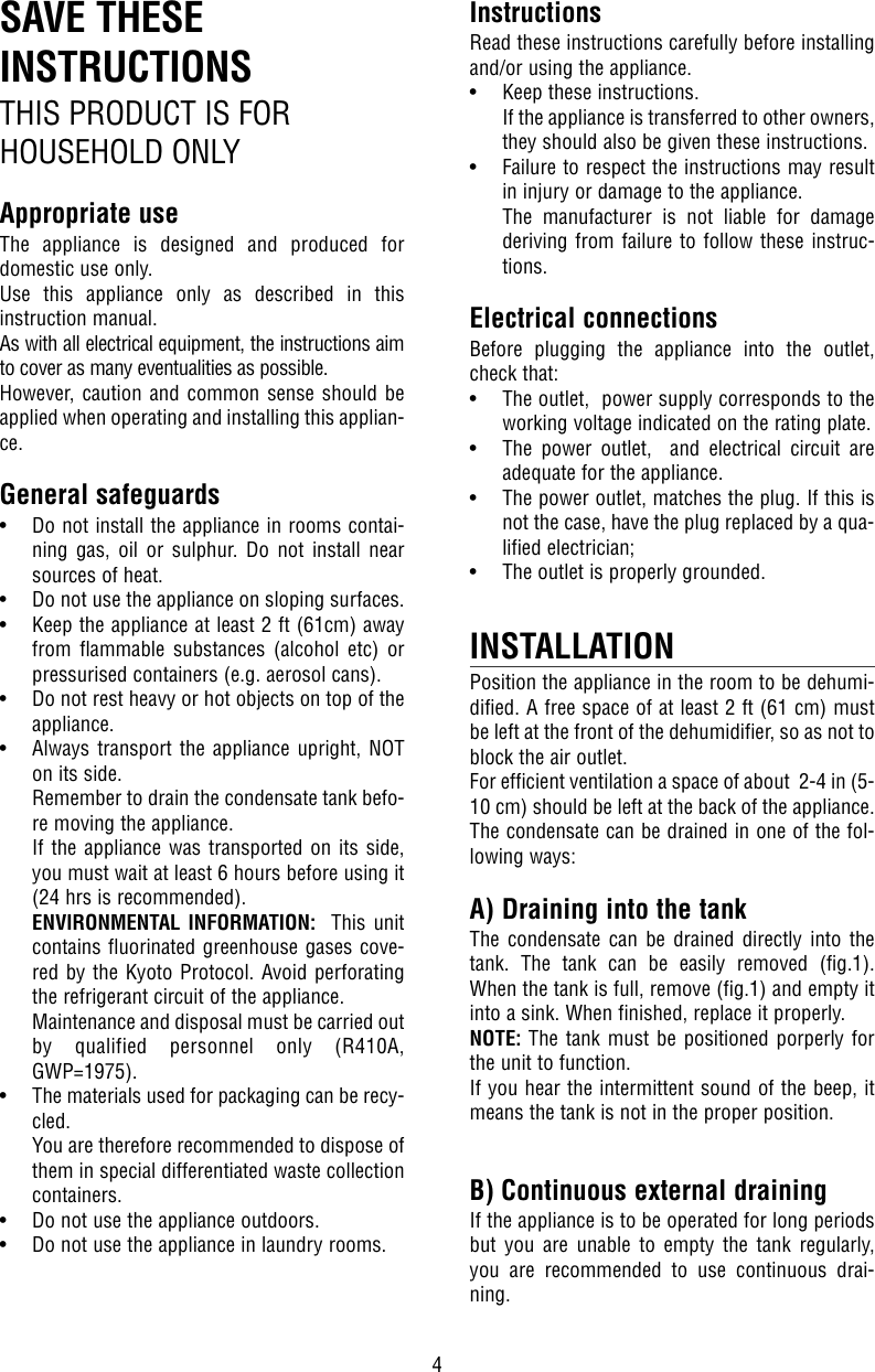 Delonghi Pump System Dd45Pe Instruction Manual GB 5714810341