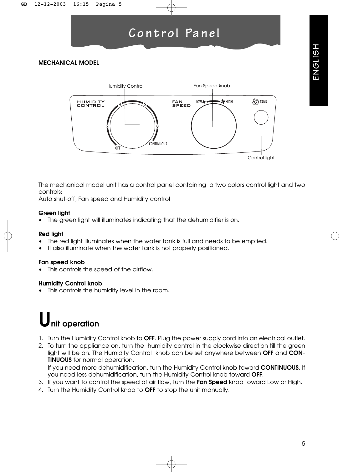 Delonghi Washer Dde 40E Users Manual INTRO