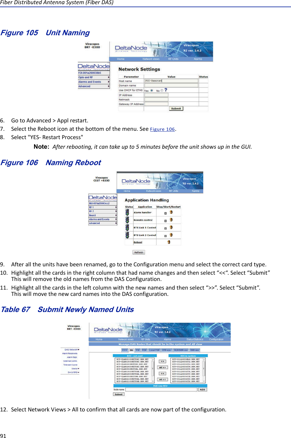 Page 102 of Deltanode Solutions DDR2300 Distributed Antenna System User Manual Fiber Distributed Antenna System  DAS 