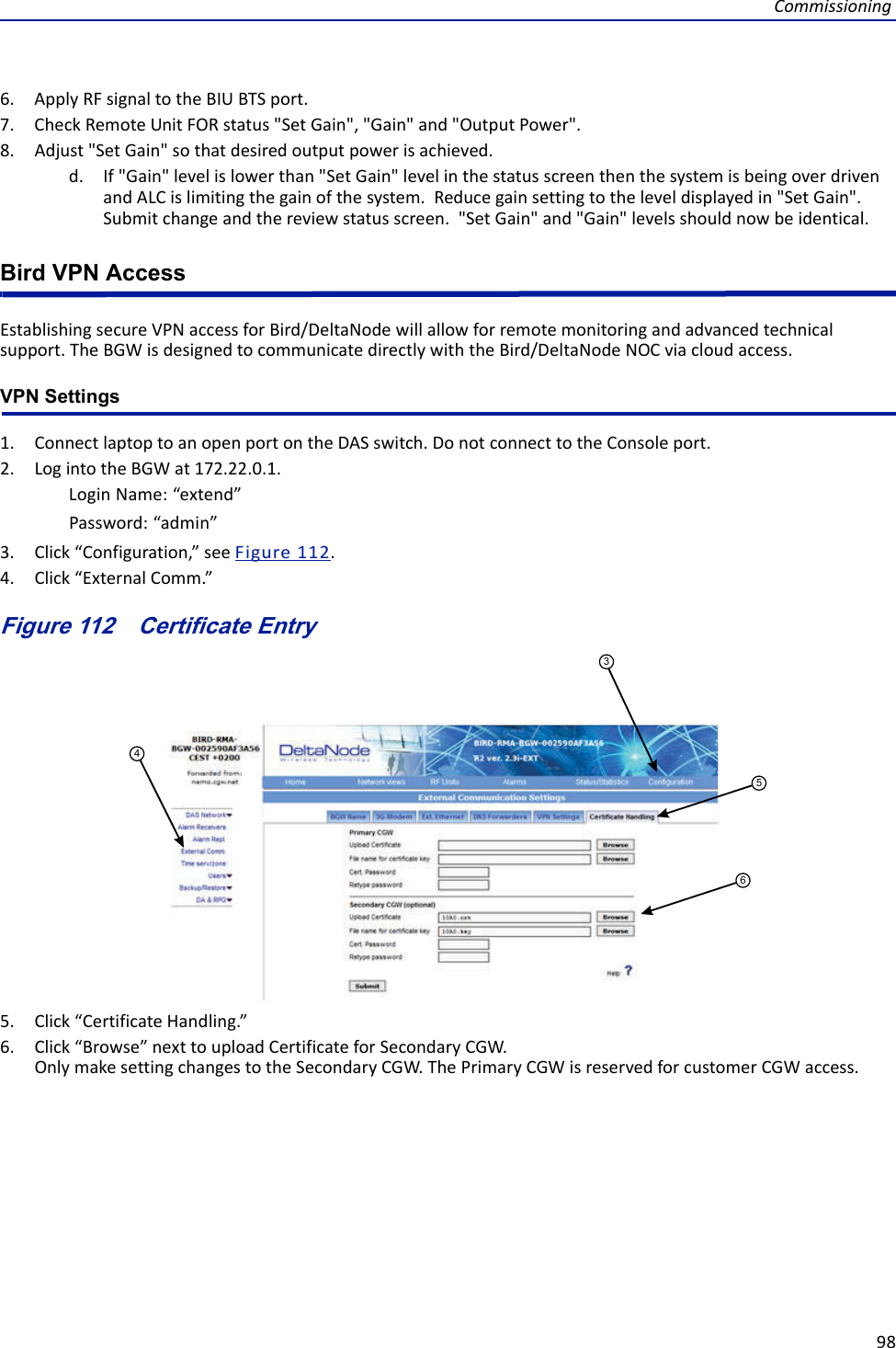 Page 109 of Deltanode Solutions DDR2300 Distributed Antenna System User Manual Fiber Distributed Antenna System  DAS 