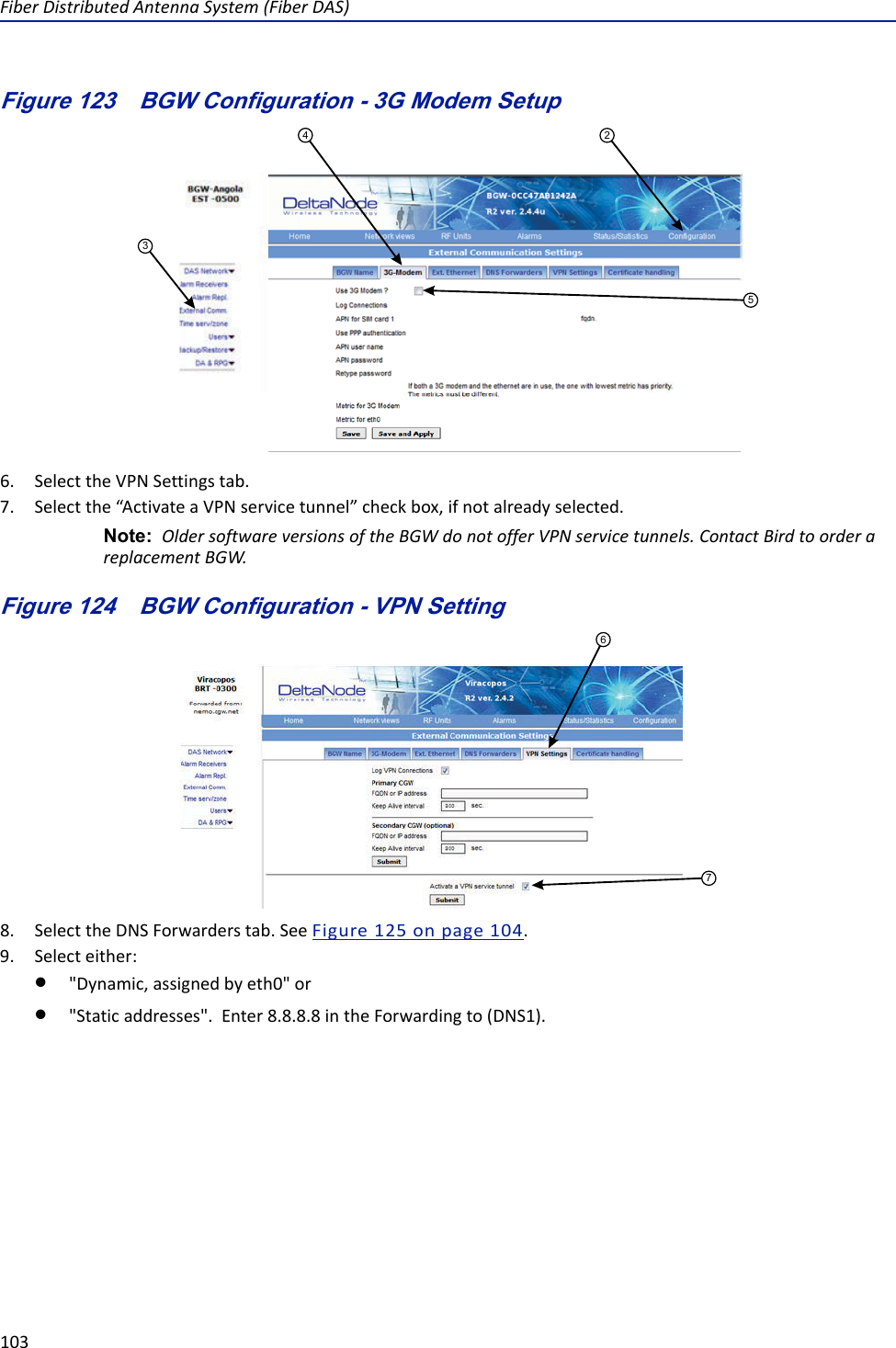 Page 114 of Deltanode Solutions DDR2300 Distributed Antenna System User Manual Fiber Distributed Antenna System  DAS 