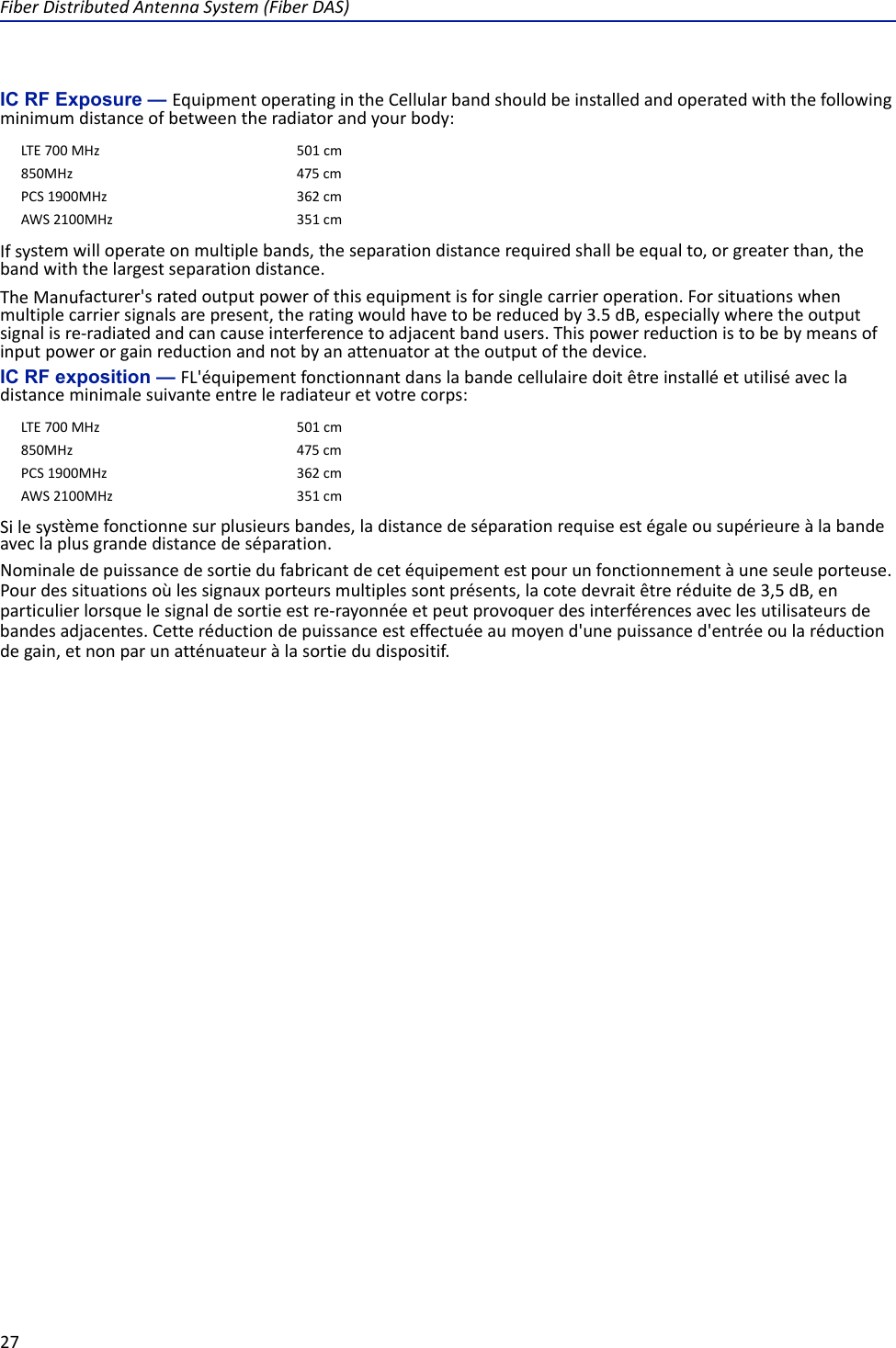 Page 38 of Deltanode Solutions DDR2300 Distributed Antenna System User Manual Fiber Distributed Antenna System  DAS 