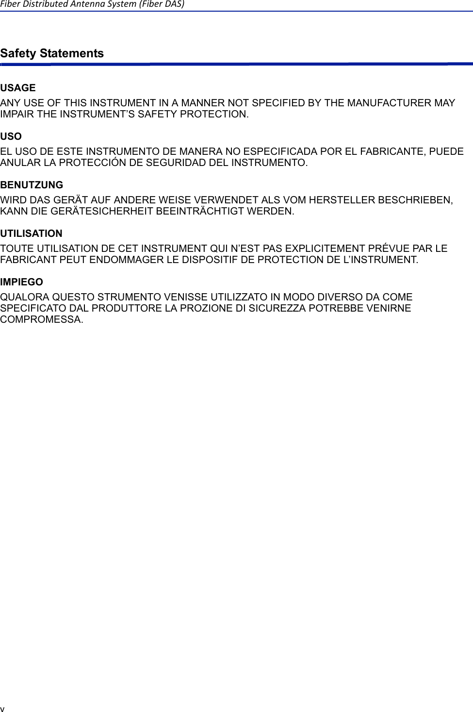 Page 6 of Deltanode Solutions DDR2300 Distributed Antenna System User Manual Fiber Distributed Antenna System  DAS 