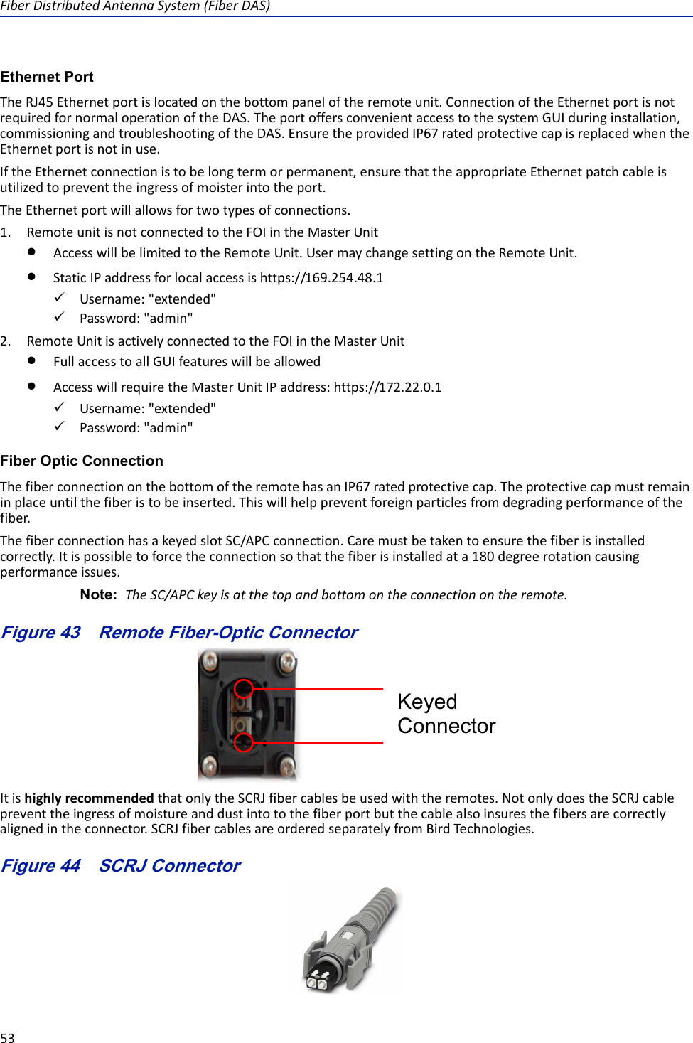 Page 64 of Deltanode Solutions DDR2300 Distributed Antenna System User Manual Fiber Distributed Antenna System  DAS 