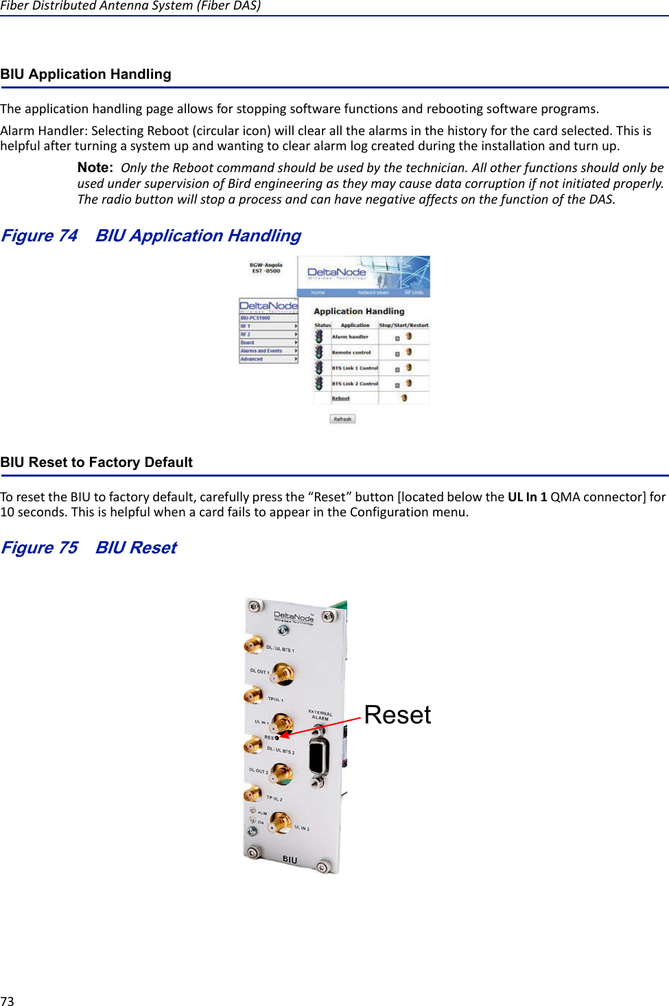 Page 84 of Deltanode Solutions DDR2300 Distributed Antenna System User Manual Fiber Distributed Antenna System  DAS 